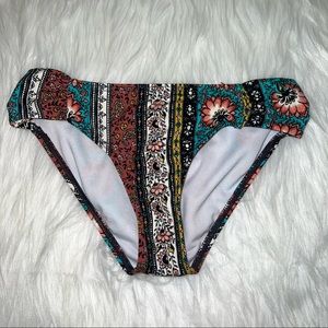 Billabong Multicolored Bikini Bottoms Size 12